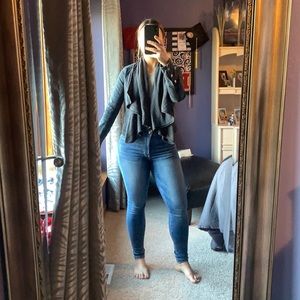 Abercrombie & Fitch navy jacket